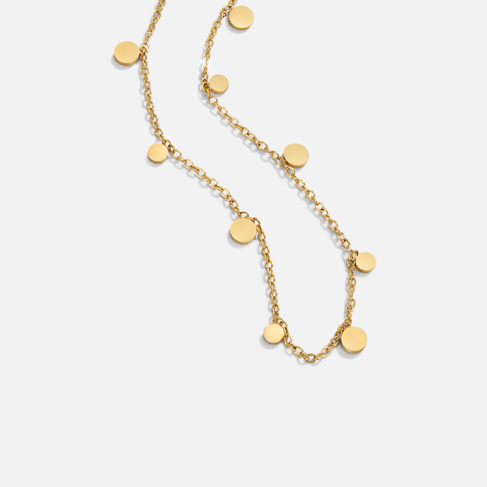 Collar con Gotas Agatha Gold