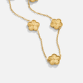 Collar de Trébol Dorado