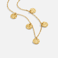 Collar Elodie con Moneda Martillada