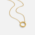 Collar con Colgante de Círculo Avery
