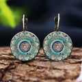 Pendientes de Gema Mandala Time
