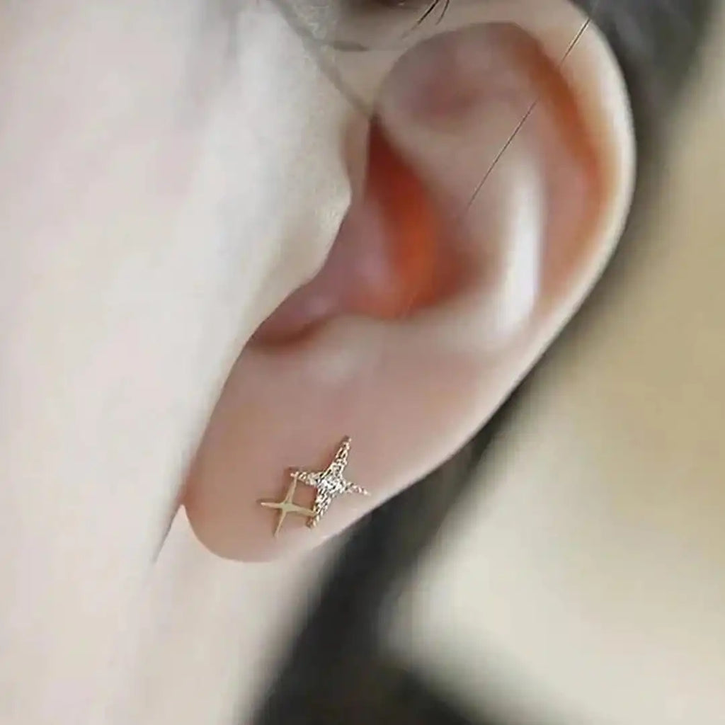 Pendientes Estrella Brillante