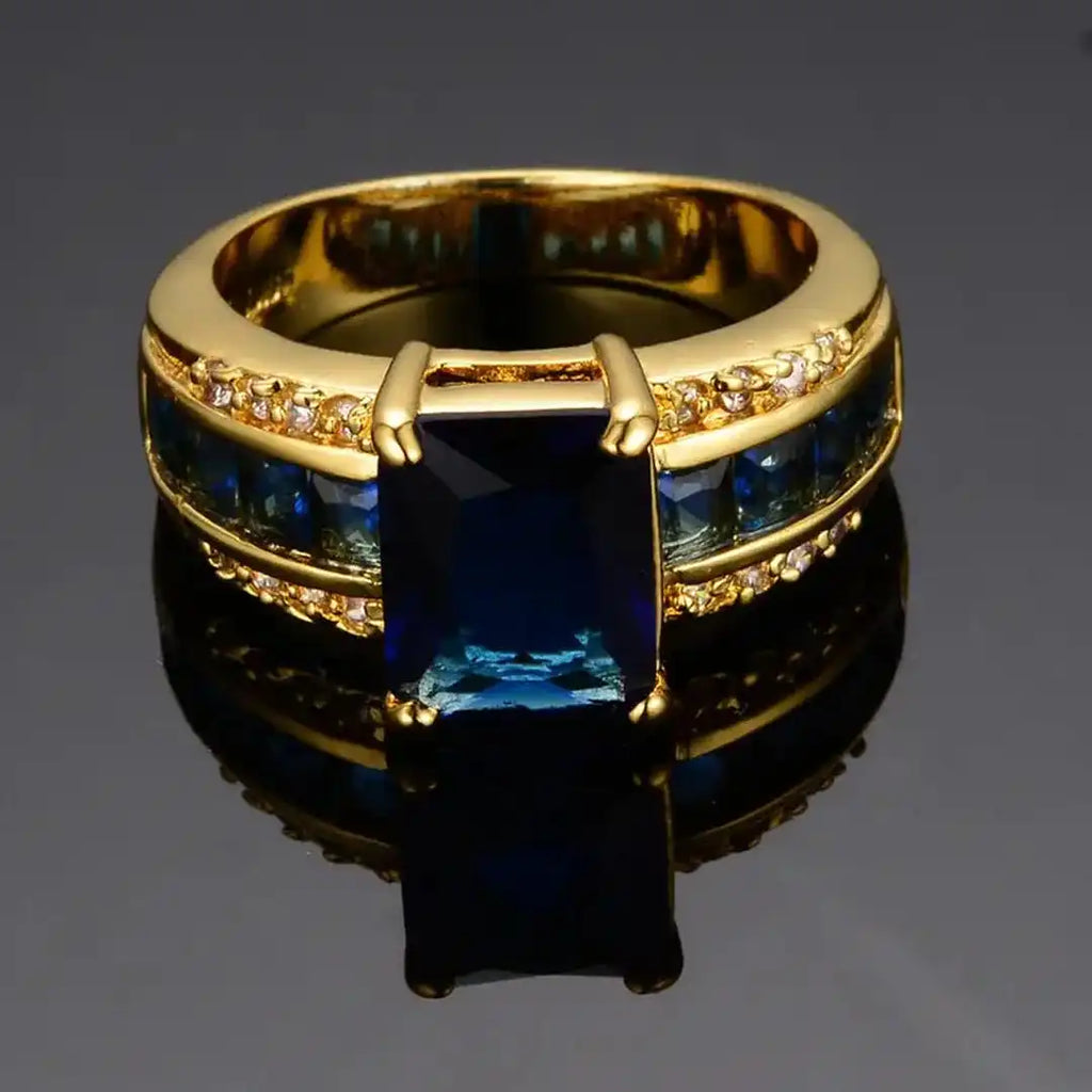 Anillo de Oro Kassira Bluemont
