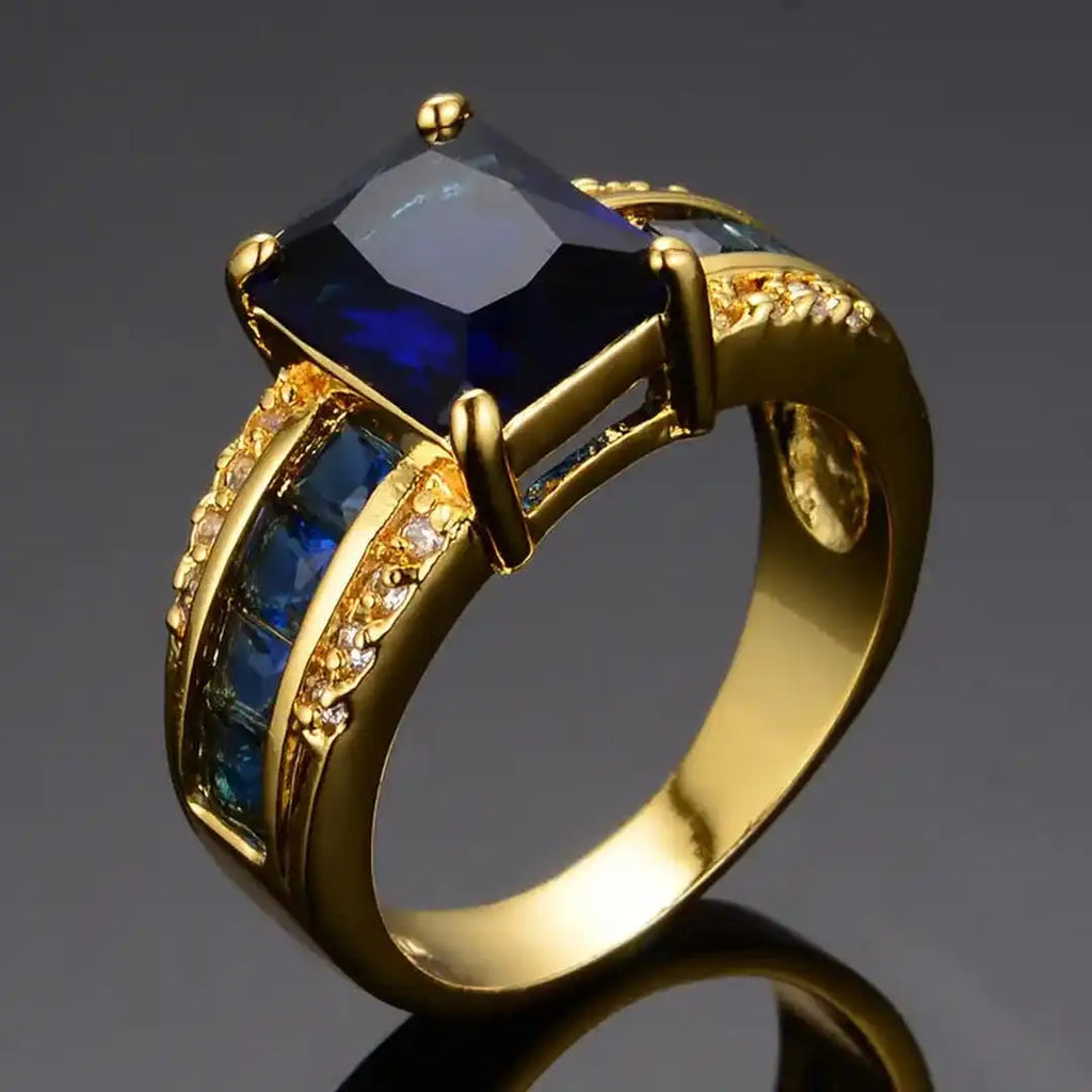 Anillo de Oro Kassira Bluemont
