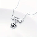 Collar con colgante de corazón de plata "Mejor amiga"