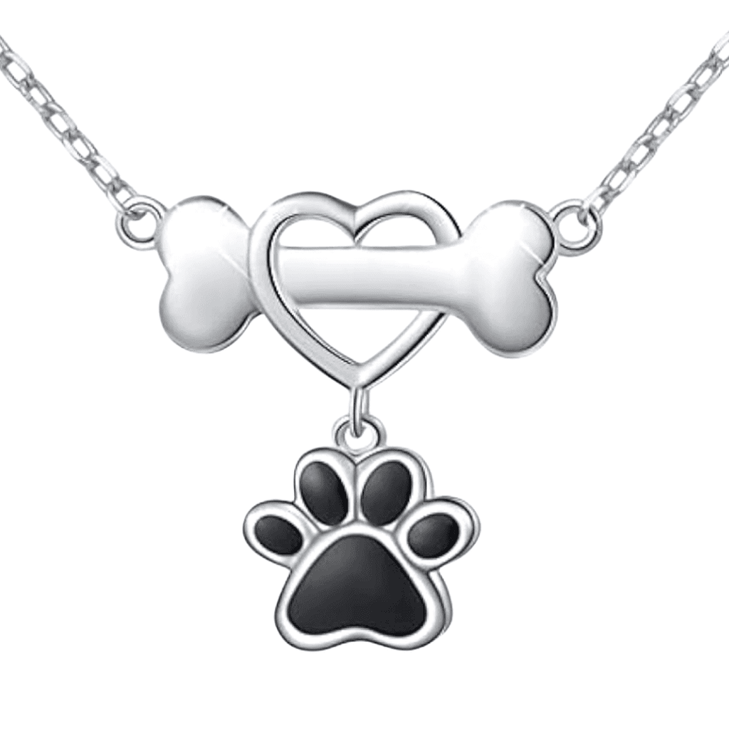 Collar con colgante de corazón de plata "Mejor amiga"