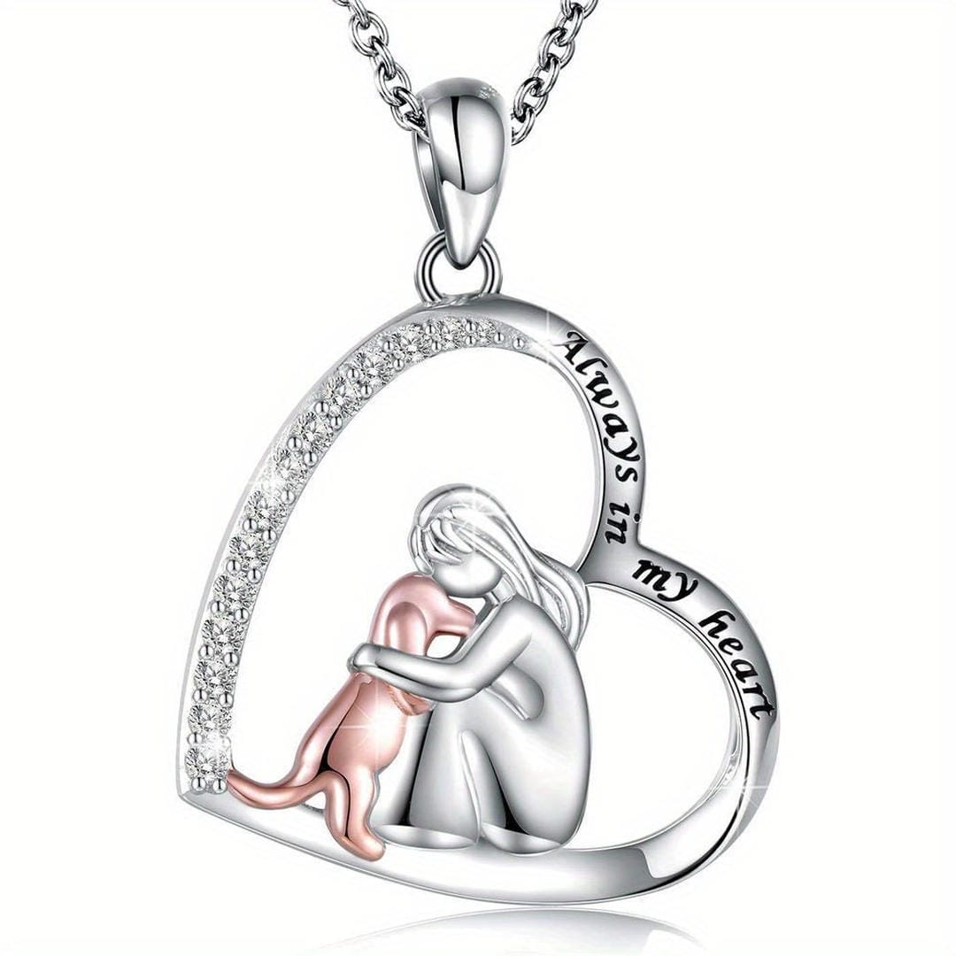 Collar de circonita "Abrazo Eterno"