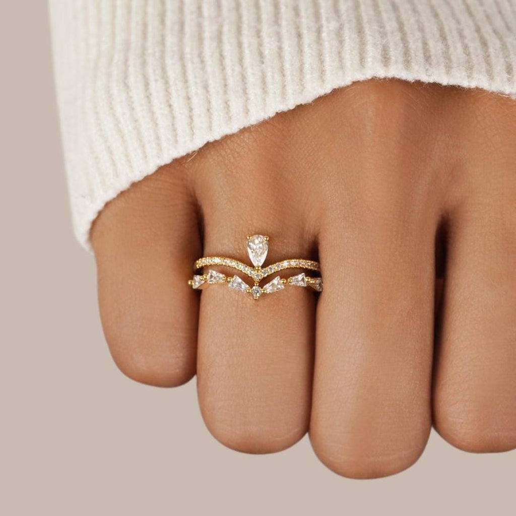 Anillo Aura Chic Moderno