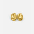 Pendientes rectangulares Radiante de Oro