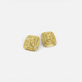 Pendientes de oro en espiral Aurelia
