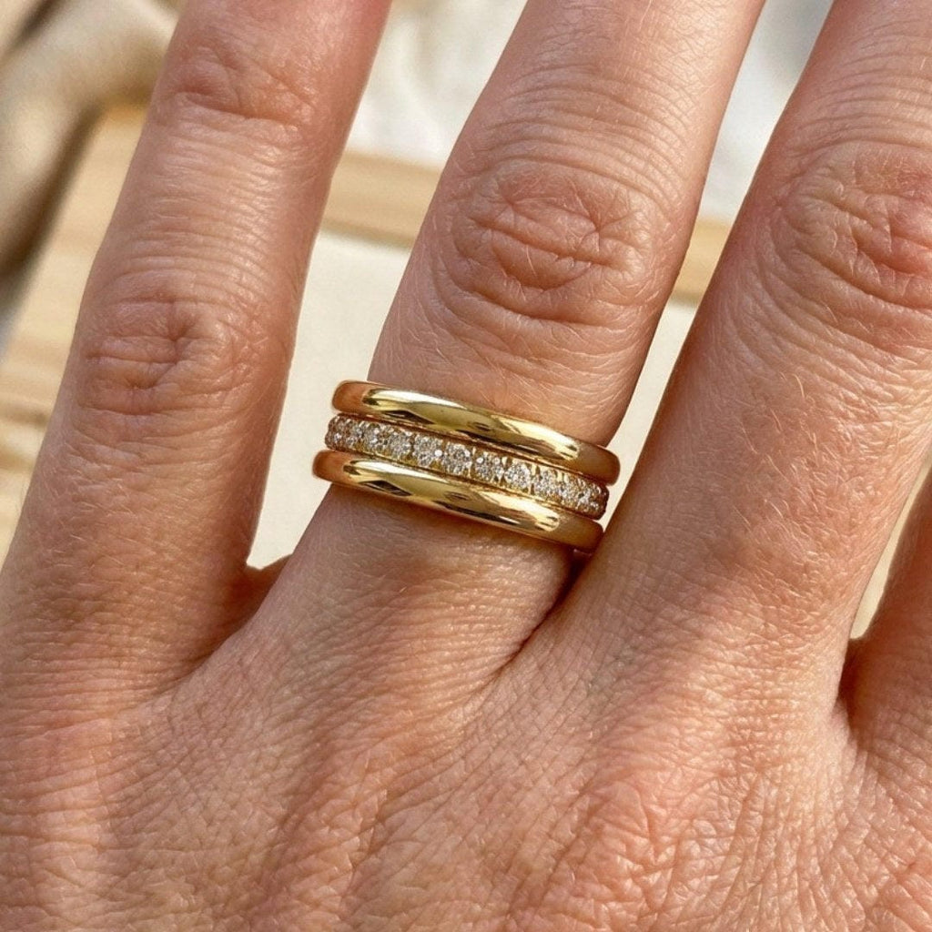 Anillo con banda Chloe