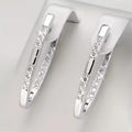Pendientes Sofisticados con Piedras de Zirconia