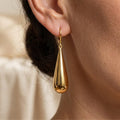 Pendientes largos de lágrima