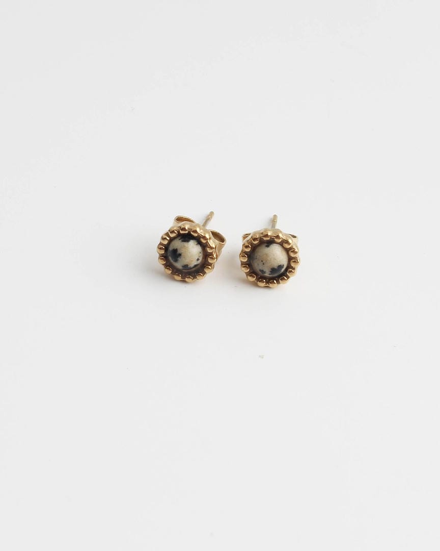 Elegantes pendientes de piedra