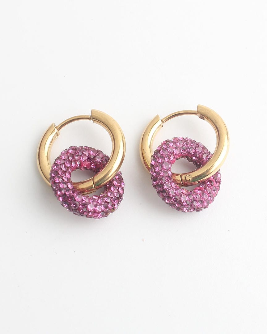 Pendientes de donut Darina Cute