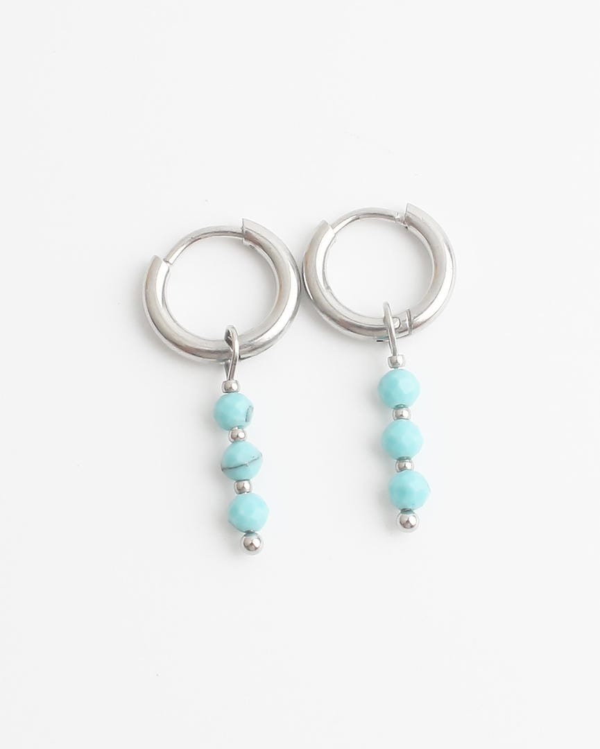 Pendientes Mon Cheri Piedra Natural