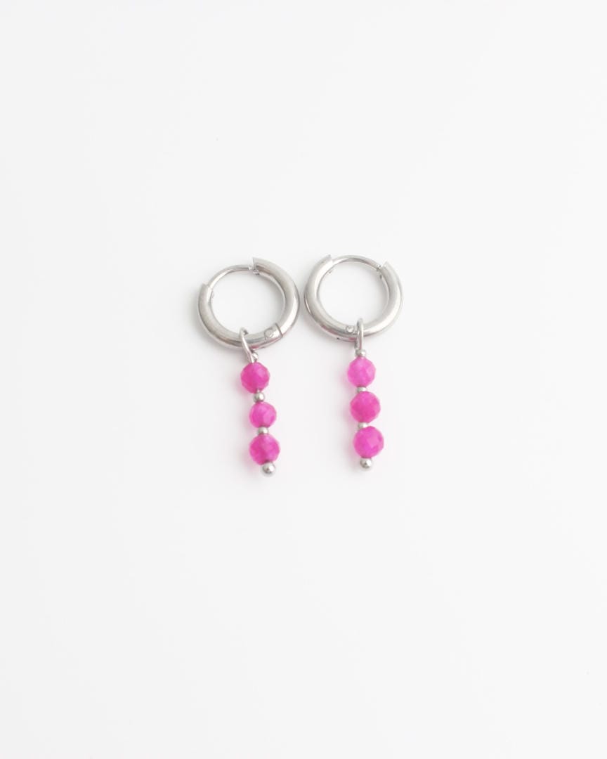 Pendientes Mon Cheri Piedra Natural
