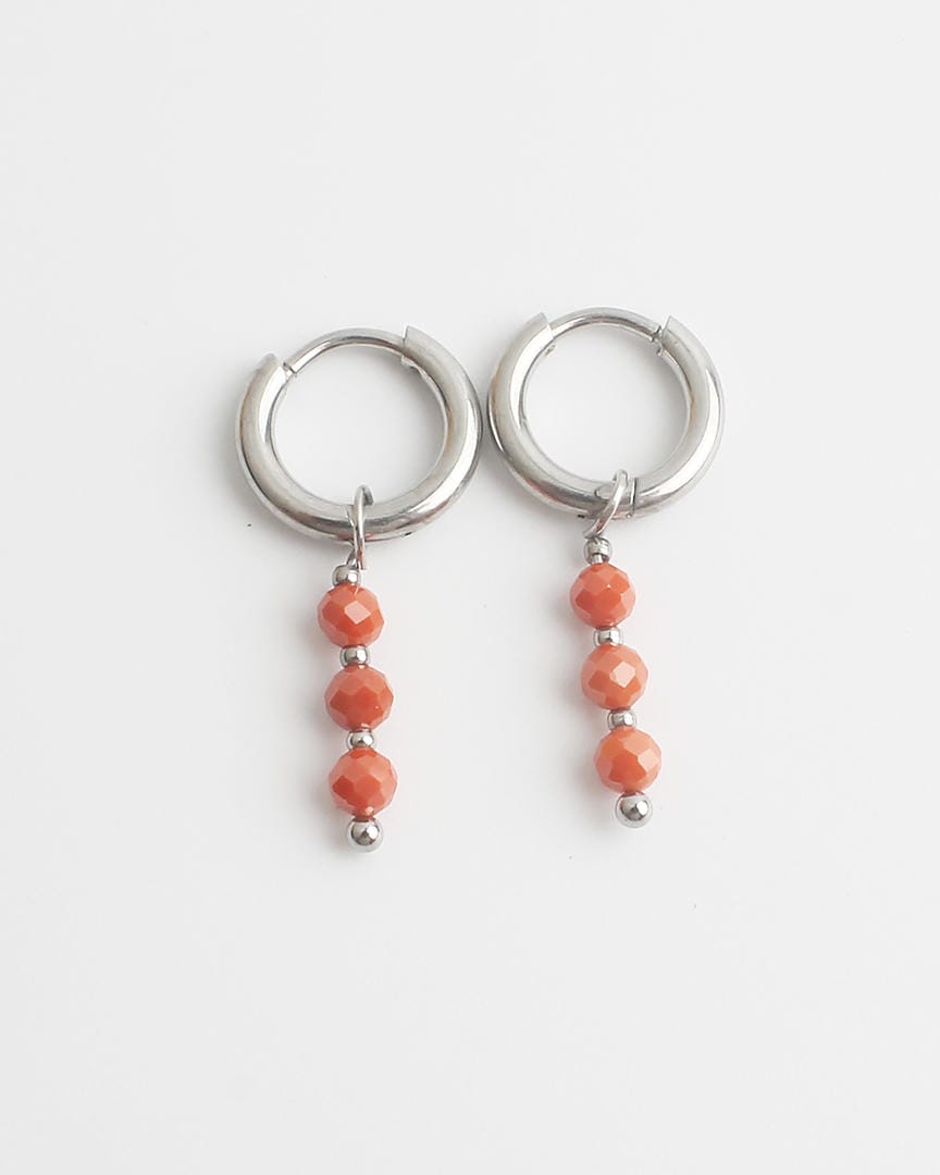 Pendientes Mon Cheri Piedra Natural