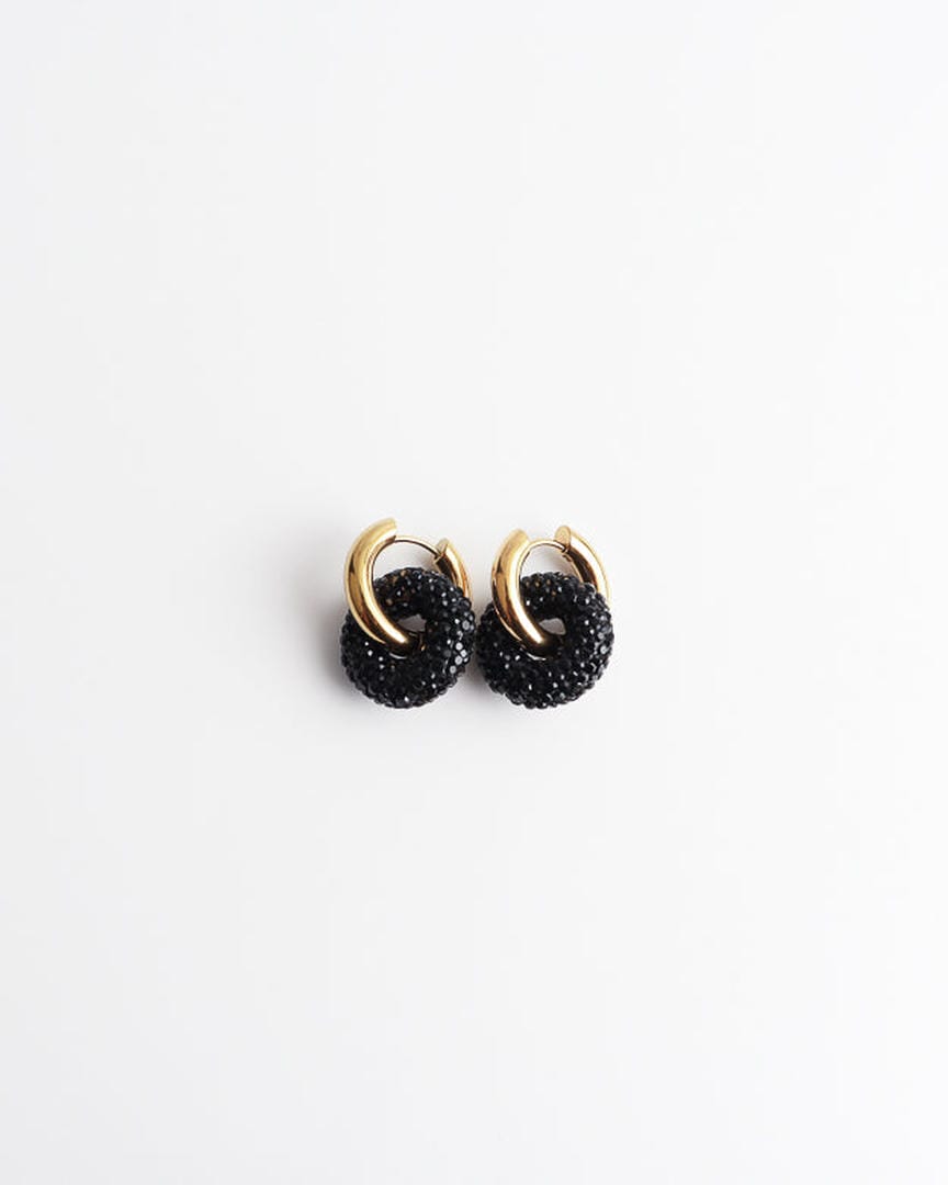 Pendientes de gota Círculo de Cristal