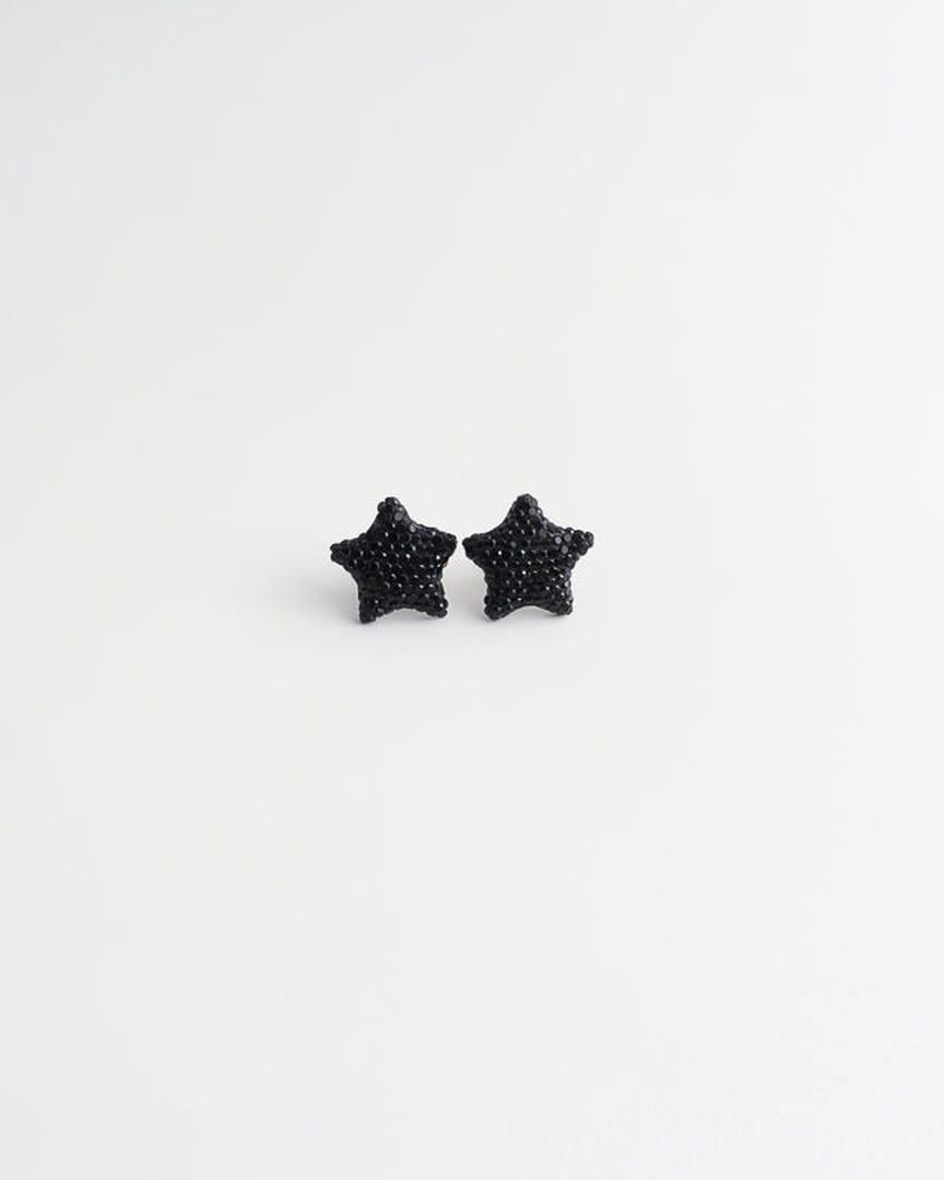 Pendientes de Estrella con Pavé