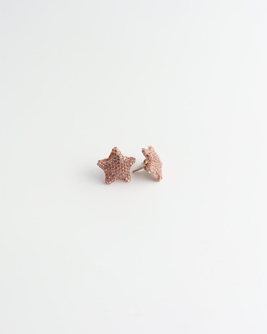 Pendientes de Estrella con Pavé