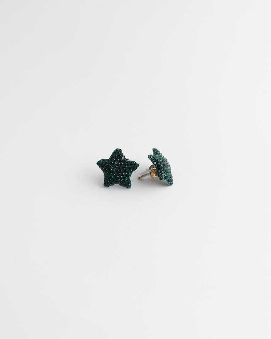 Pendientes de Estrella con Pavé