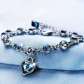 Pulsera Chéri Corazón de Zafiro
