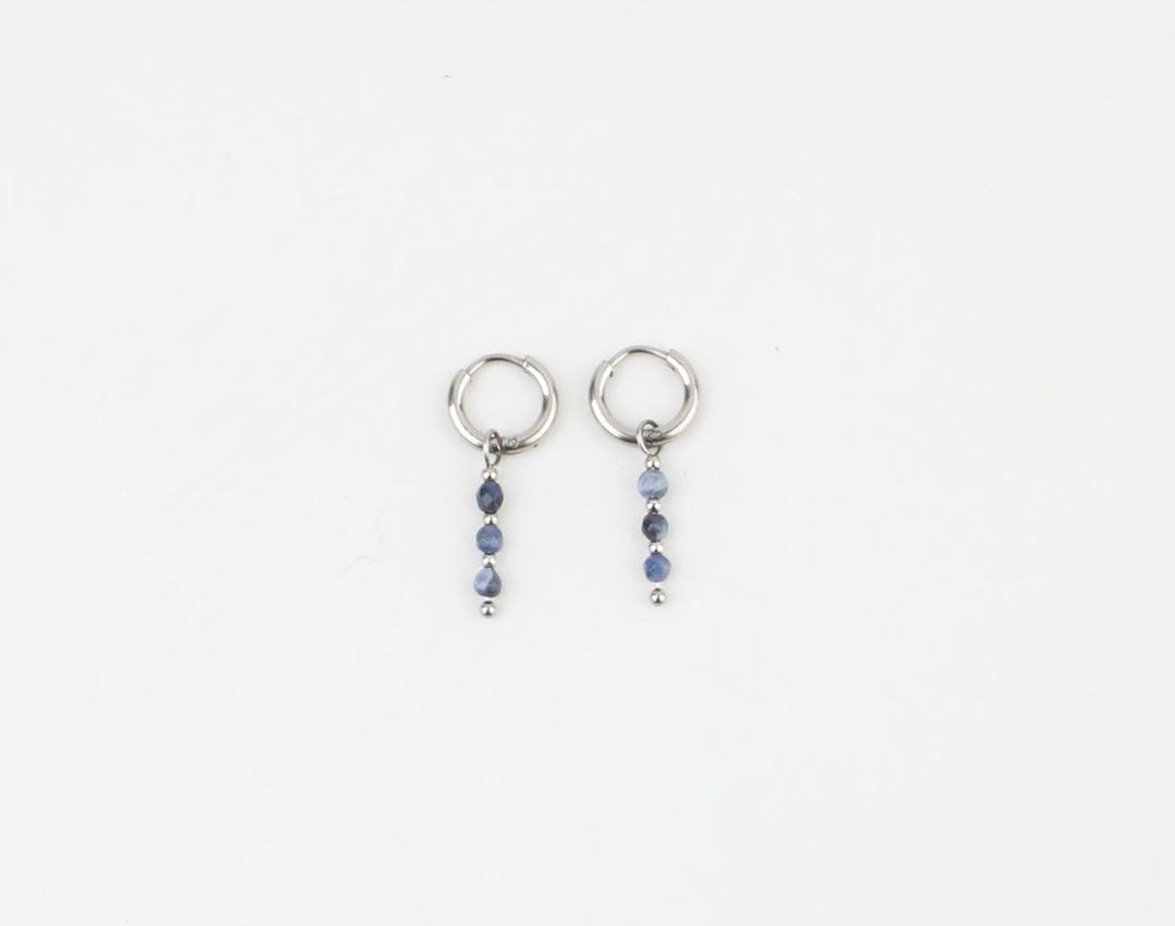Pendientes Mon Cheri Piedra Natural