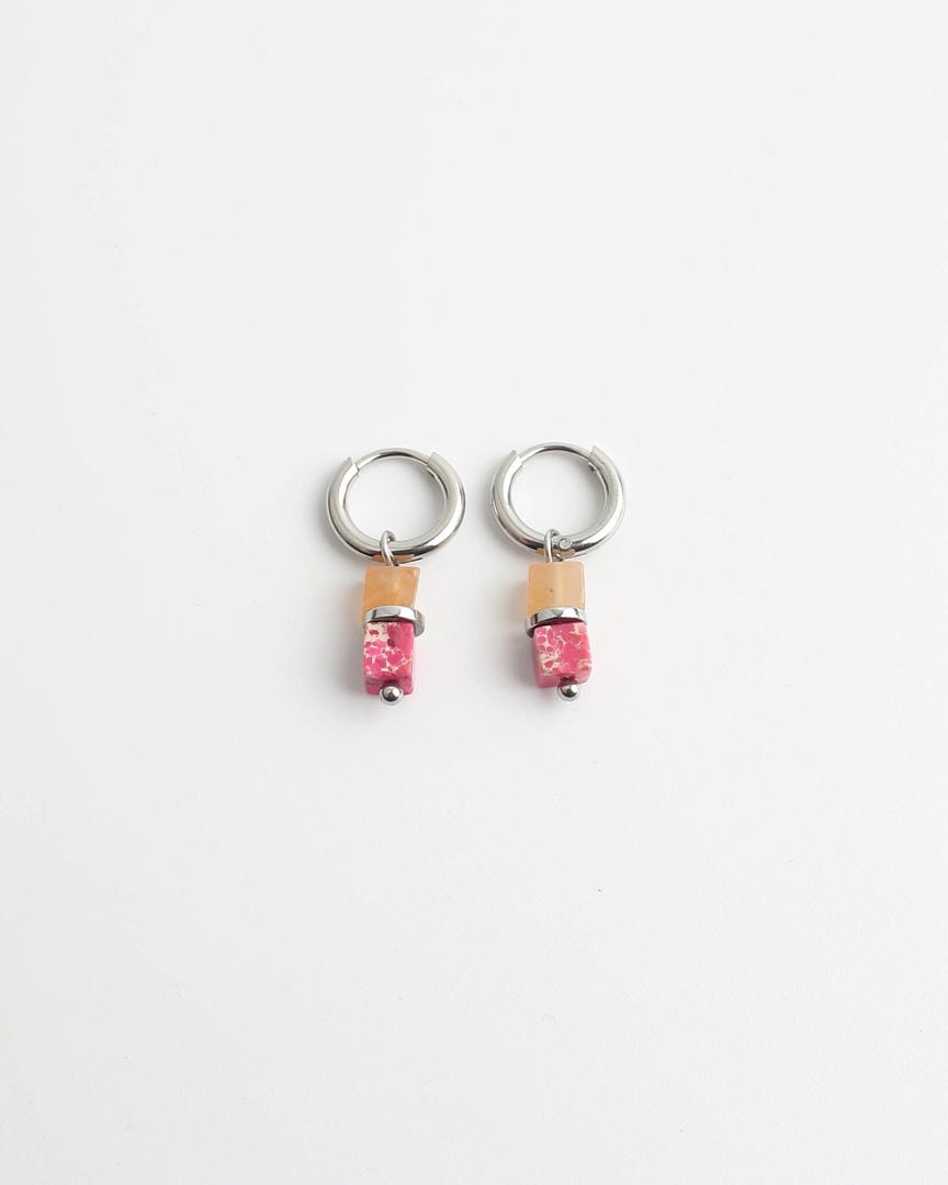 Pendientes Elegantes Bicolor