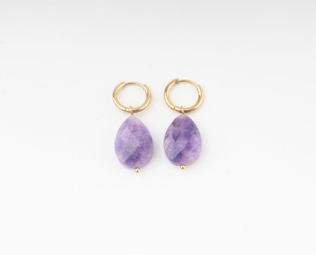 Pendientes Colgantes Lieze Elegant Timeless Stone
