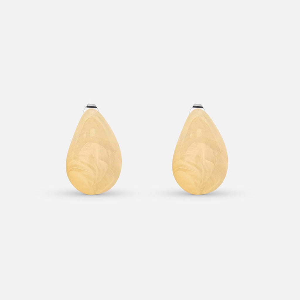 Pendientes en forma de lágrima de almendra