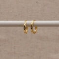 Arracadas Huggie Marquesa de Oro