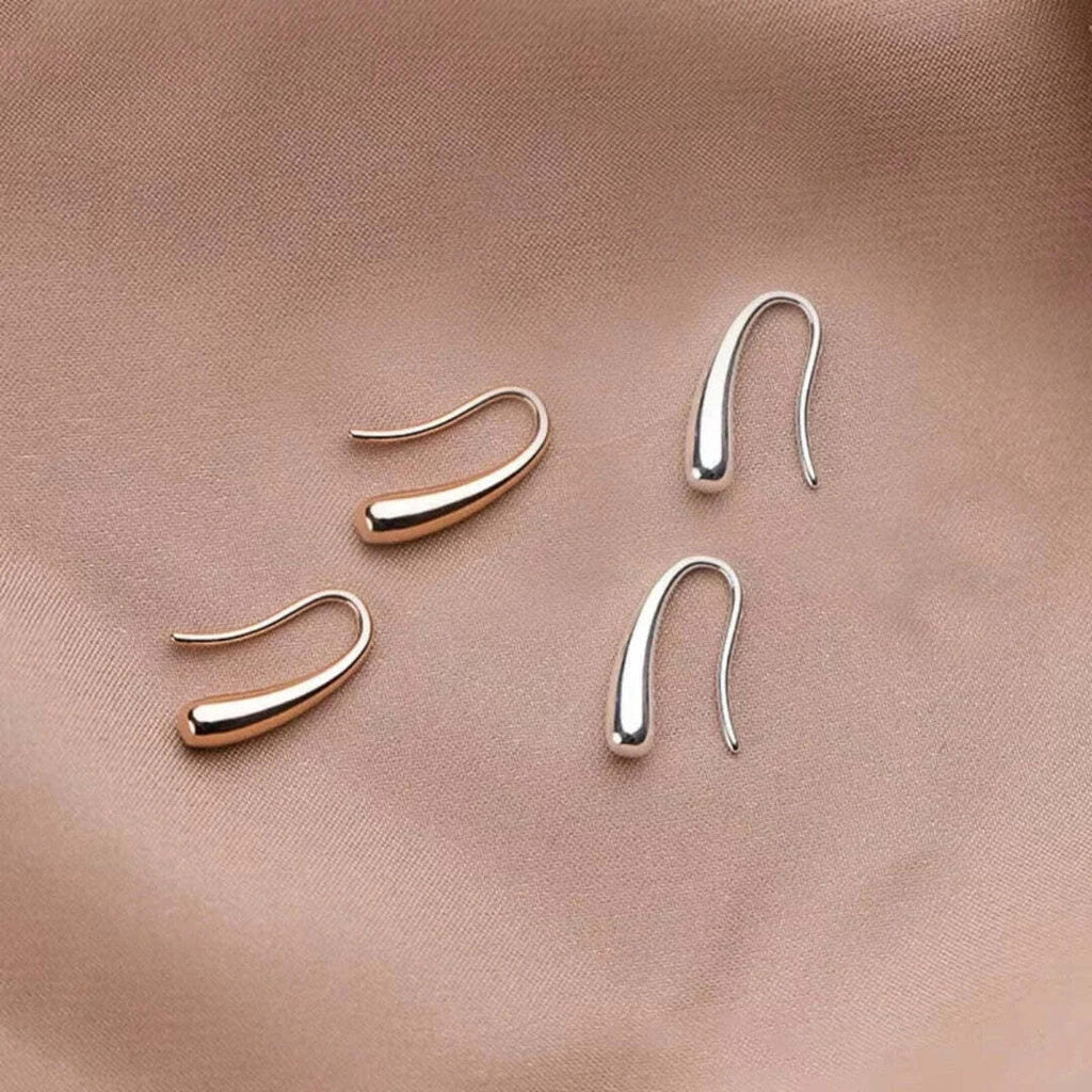 Pendientes Colgantes Antiguos de Oro y Plata