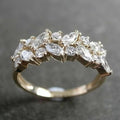 Anillo de circonita cúbica vintage