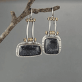 Pendientes de plata vintage clásicos