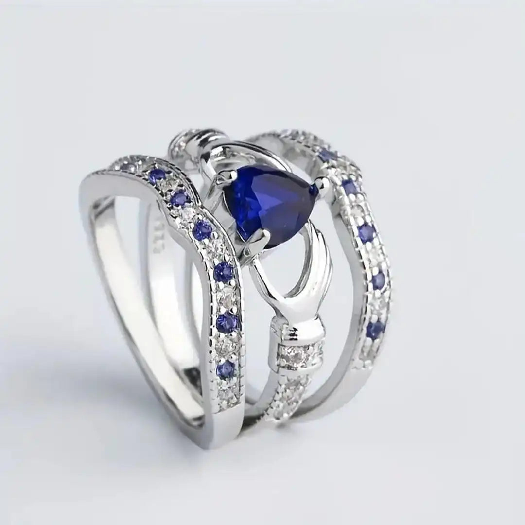 Conjunto de anillos Azura Lux Eterna