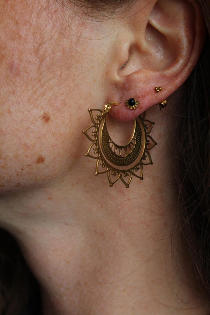 Pendientes Clásicos Bohemios Beso Gorgeous