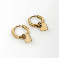 Pendientes Colgantes Pequeño Corazón