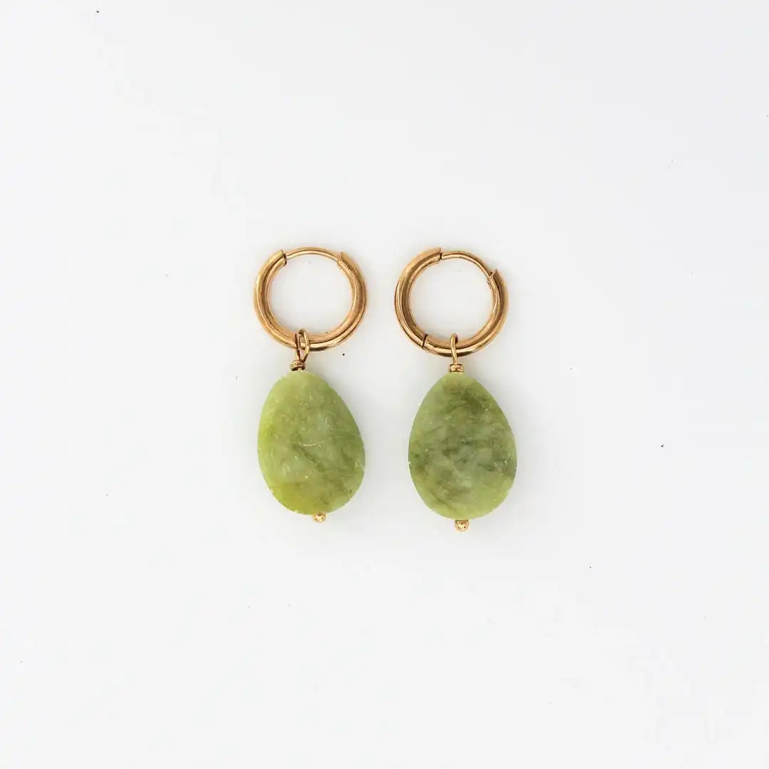 Pendientes Colgantes Lieze Elegant Timeless Stone