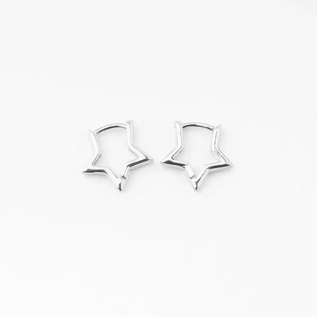 Pendientes Juguetones en Forma de Estrella