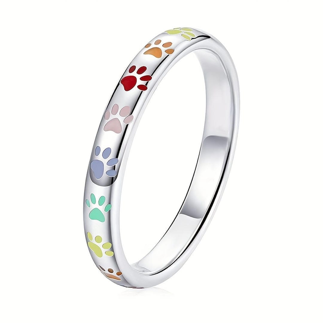 Anillo Elegante Promesa de Pata