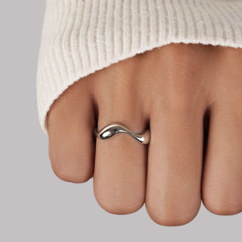 Anillo Ola de Plata