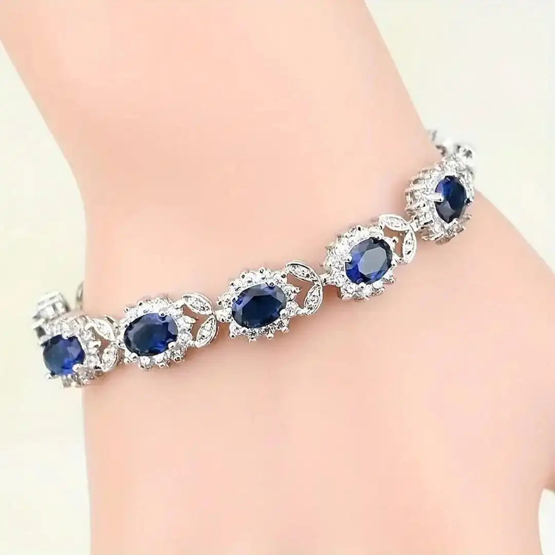 Elegante Pulsera Iridessa Bluevain