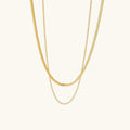 Collar doble Luxe Gold
