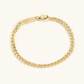 Pulsera de cadena Aurielle Radiant Gold