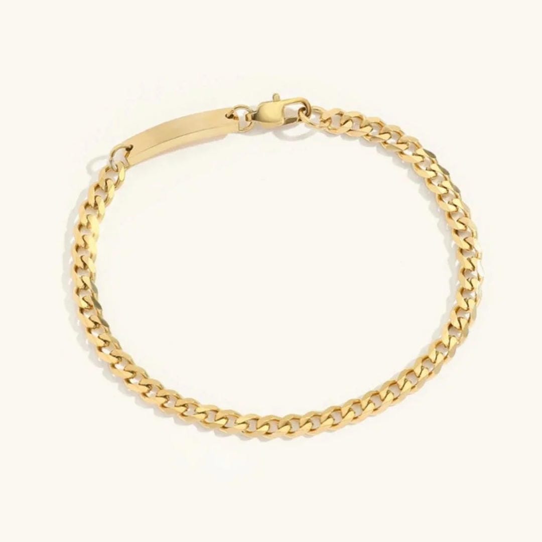 Pulsera de cadena Aurielle Radiant Gold