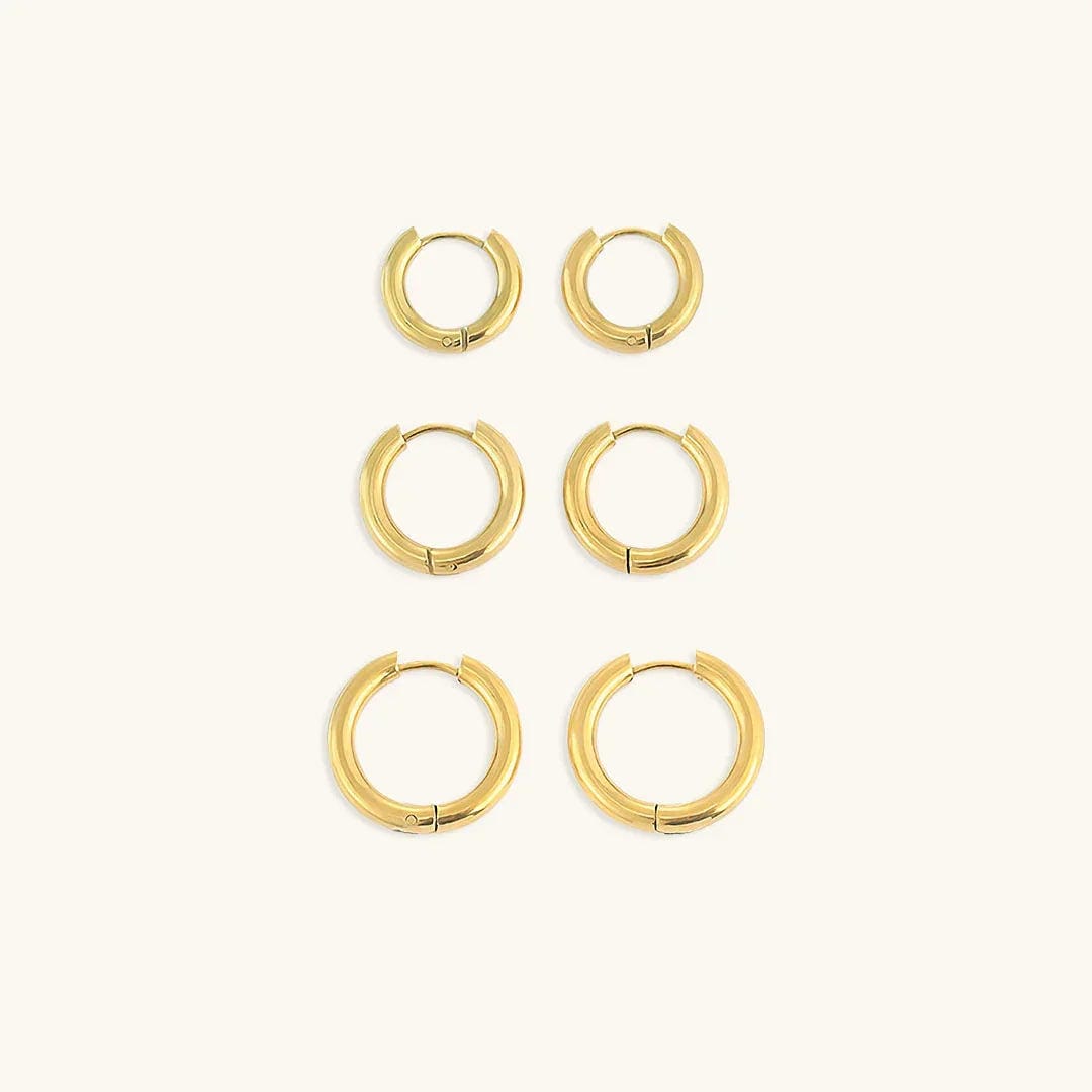 Aretes redondos clásicos