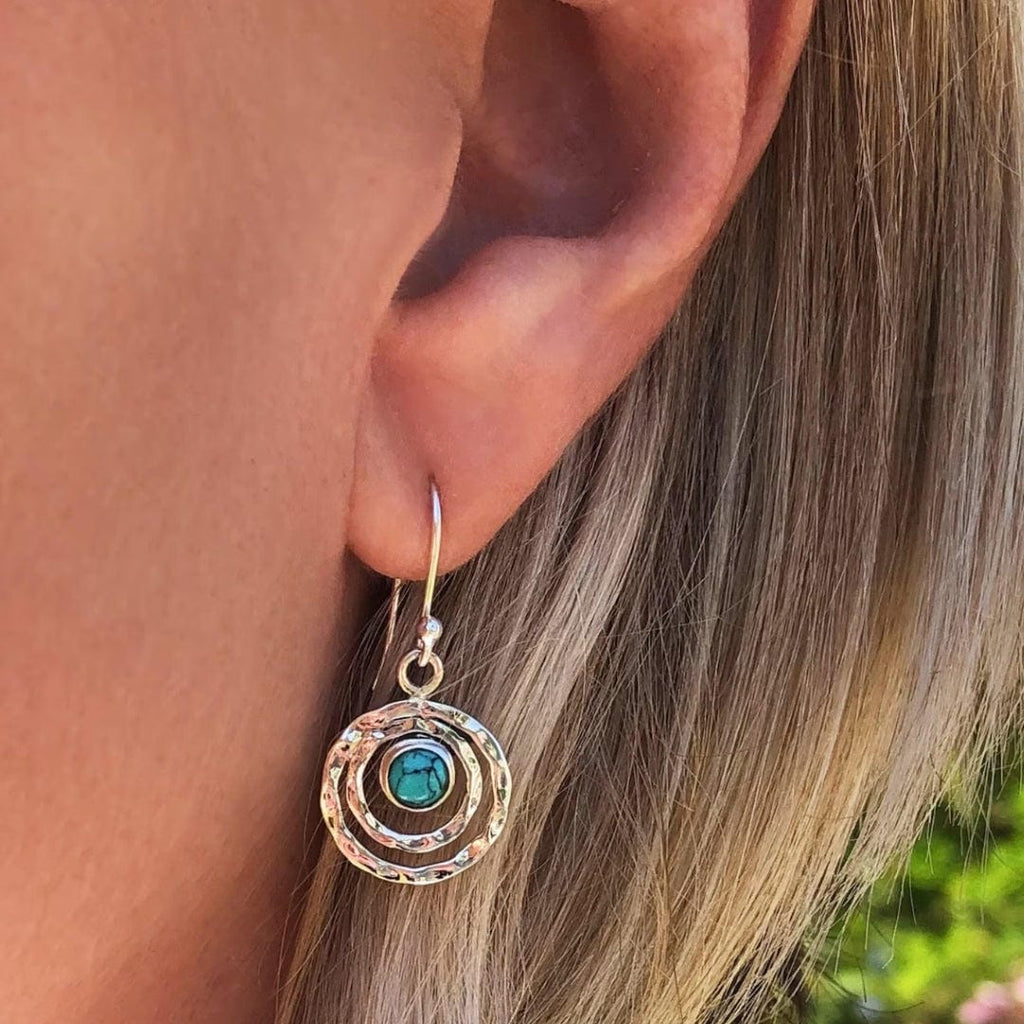 Pendientes Boho Saturno