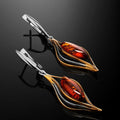 Pendientes Vintage Rojo Desierto