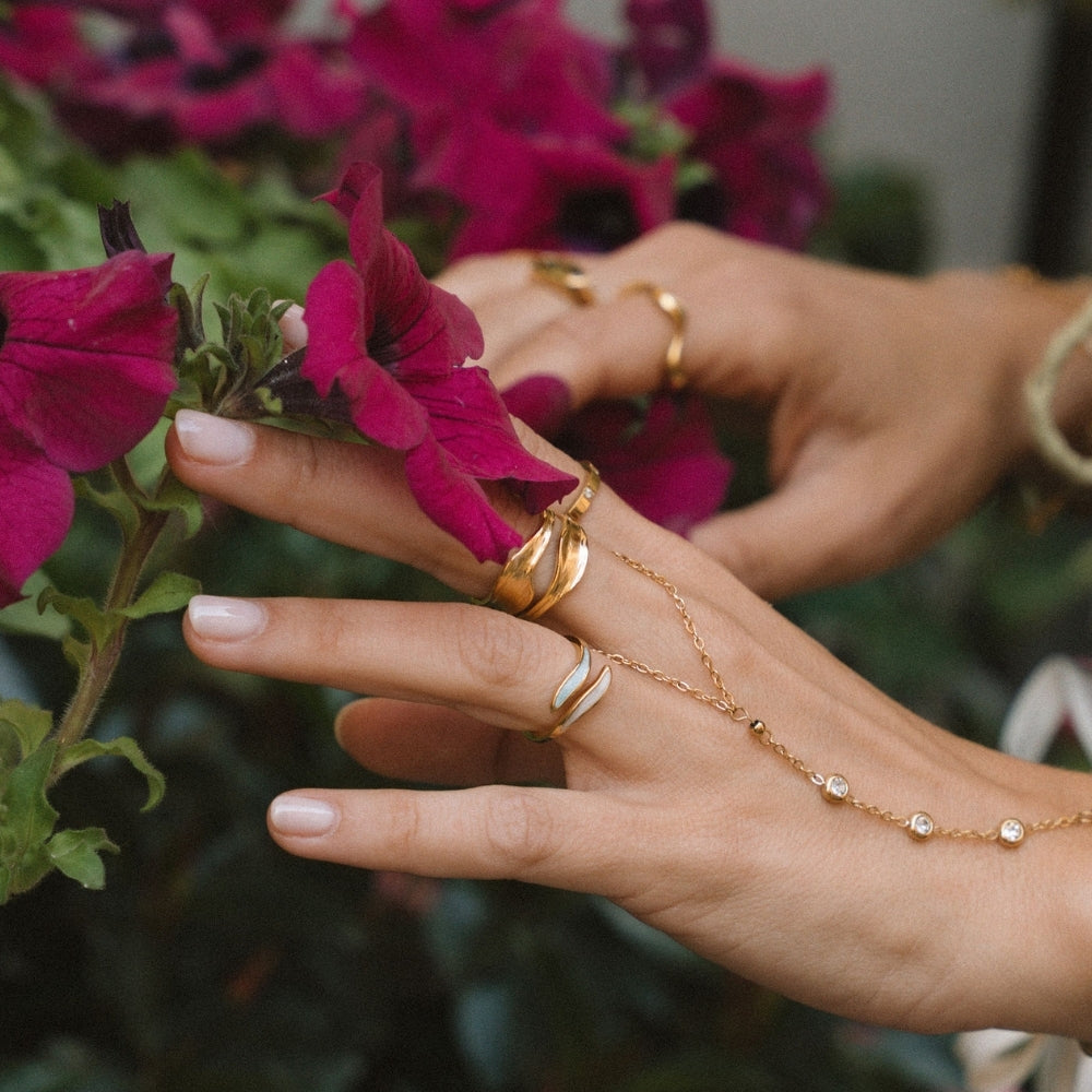 Anillo Penélope de oro